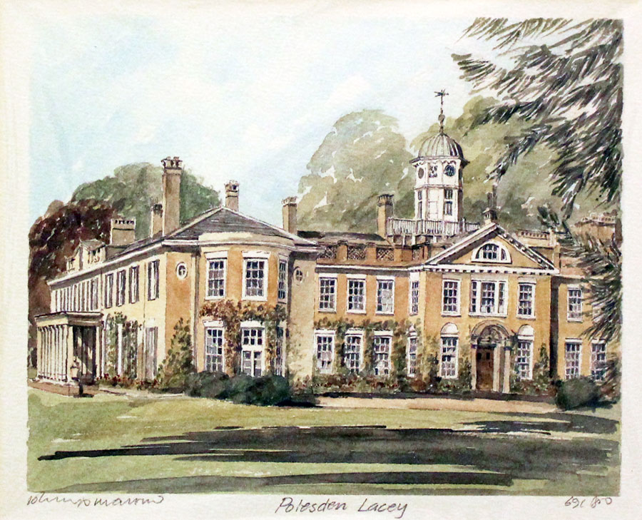 Polesdon Manor Surrey by Philip Martin  Polesdon Manor Surrey by Philip Martin