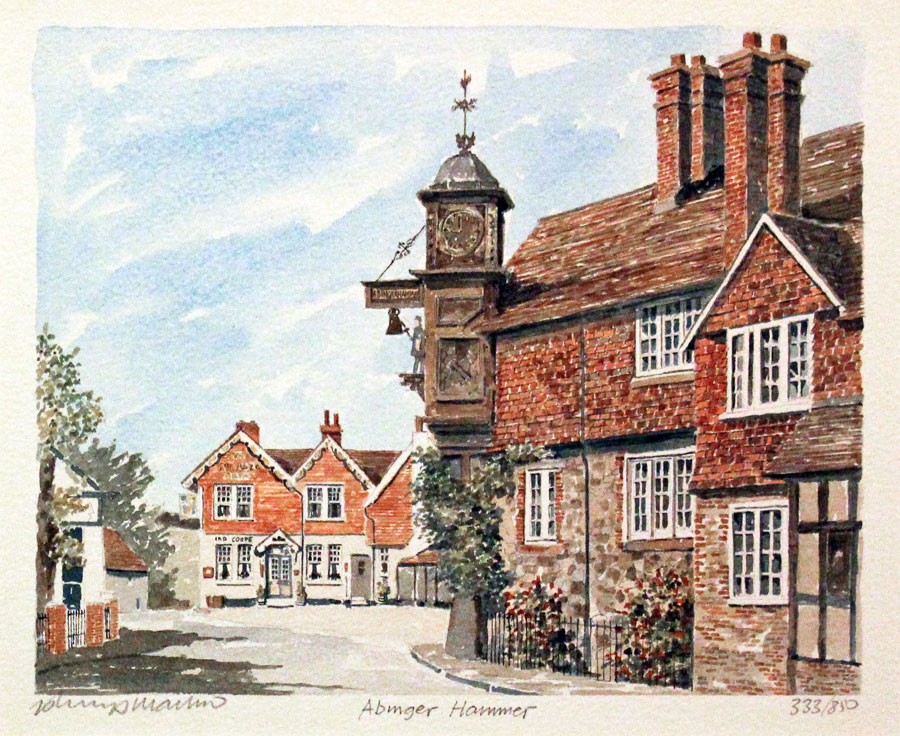 Abinger Hammer by Philip Martin  Abinger Hammer by Philip Martin