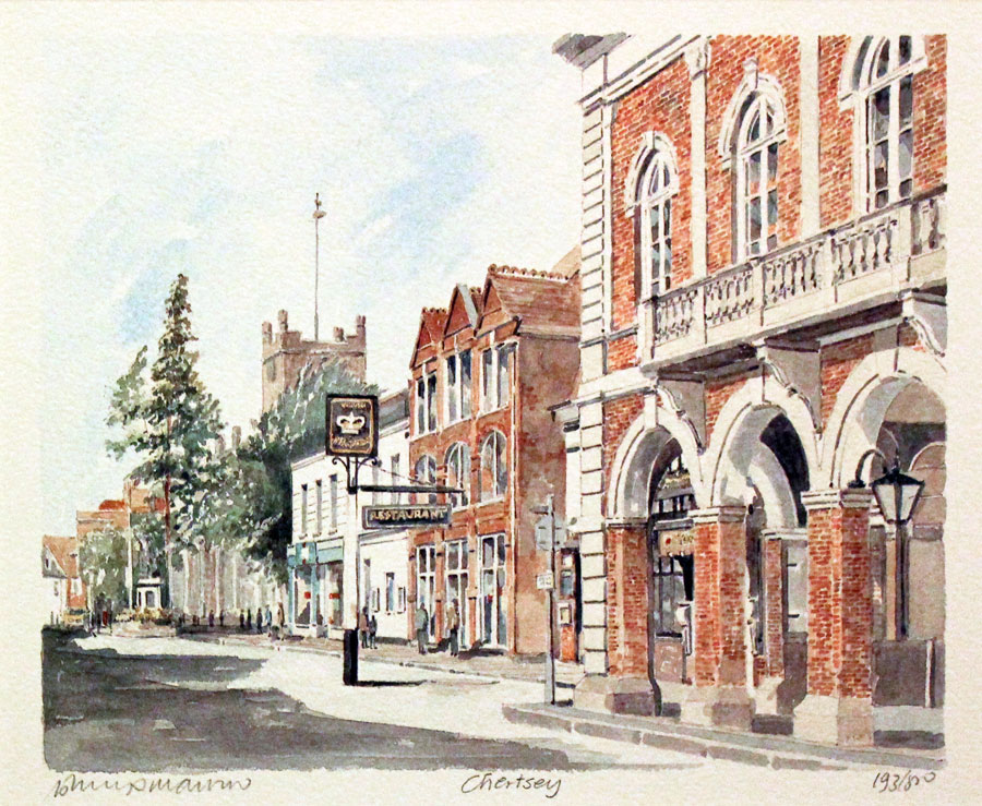 Chertsey Surrey by Philip Martin  Chertsey Surrey by Philip Martin