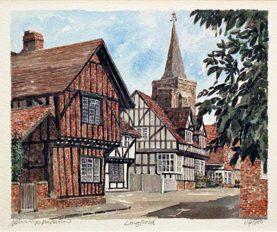 Lingfield Surrey by Philip Martin  Lingfield Surrey by Philip Martin