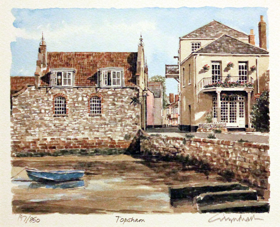 Topsham Devonshire by Glyn Martin  Topsham Devonshire by Glyn Martin