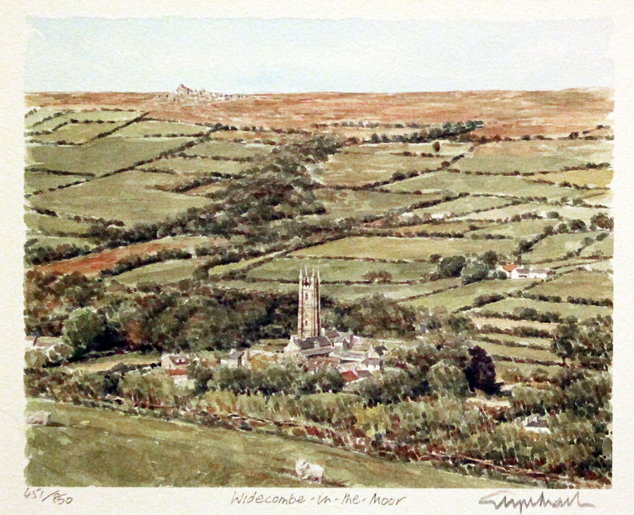 Widecome-on-the-Moor Devonshire by Glyn Martin  Widecome-on-the-Moor Devonshire by Glyn Martin