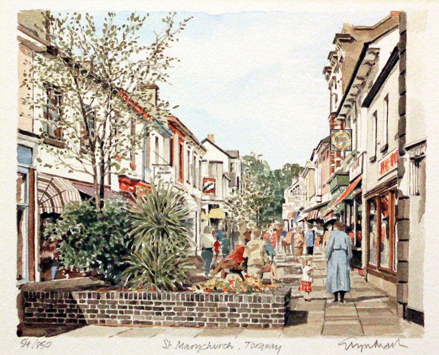 St. Mary Church Torquay Devonshire by Glyn Martin  St. Mary Church Torquay Devonshire by Glyn Martin