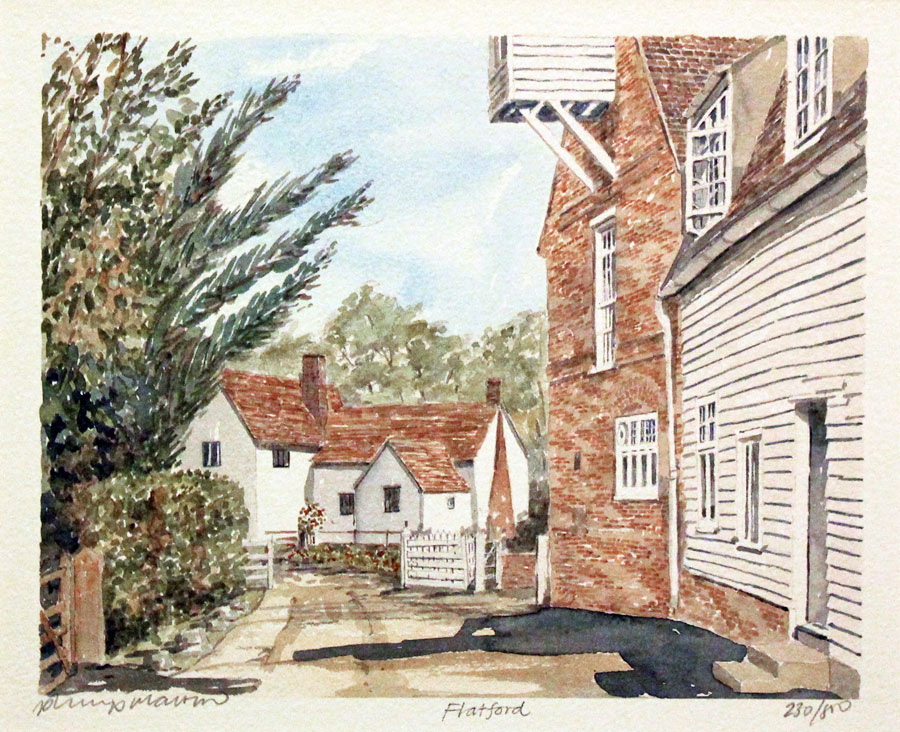 Flatford Suffolk by Philip Martin  Flatford Suffolk by Philip Martin