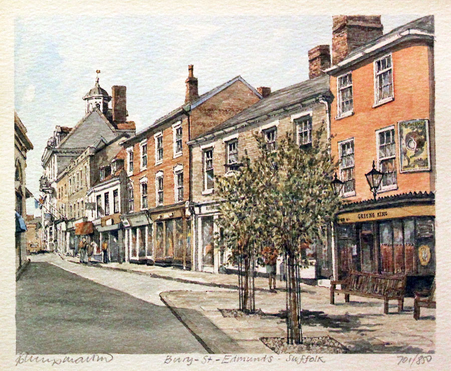 Bury St. Edmunds by Philip Martin  Bury St. Edmunds by Philip Martin