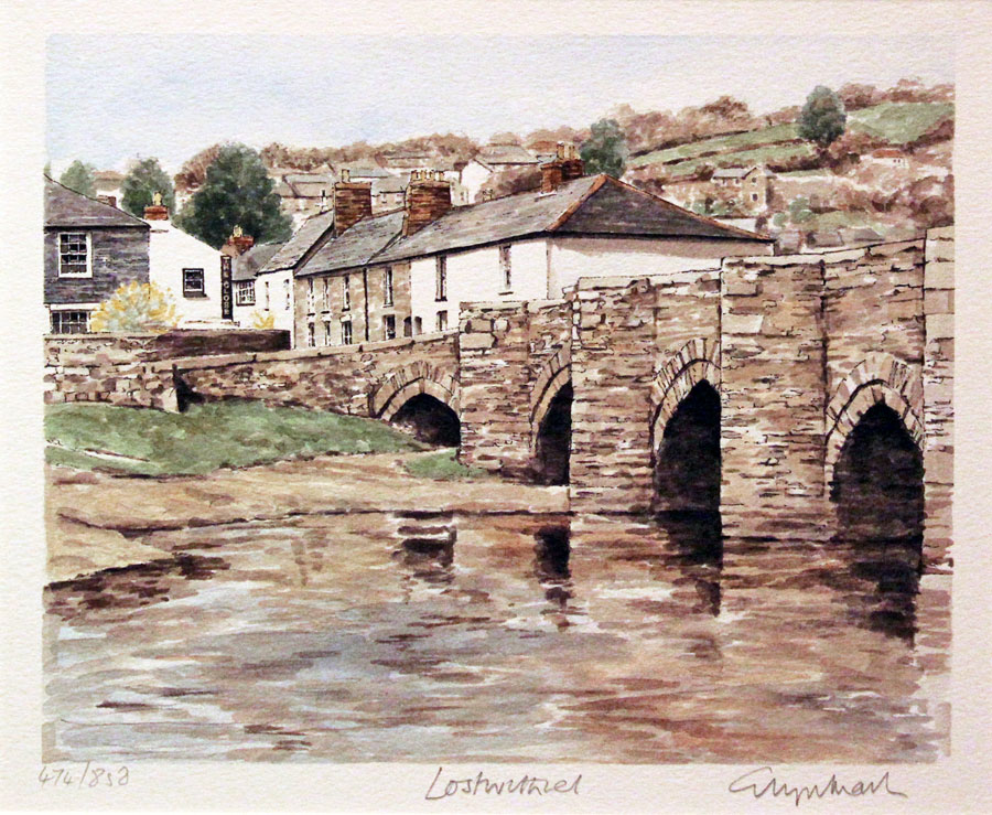Lostwithiel Cornwall by Glyn Martin  Lostwithiel Cornwall by Glyn Martin