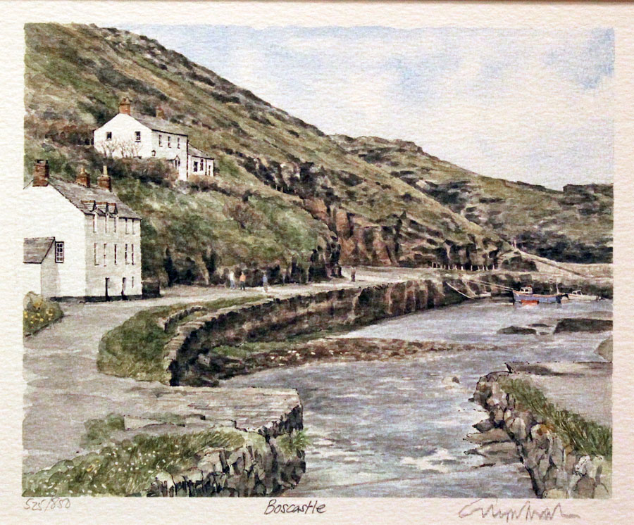 Boscastle Cornwall by Glyn Martin  Boscastle Cornwall by Glyn Martin