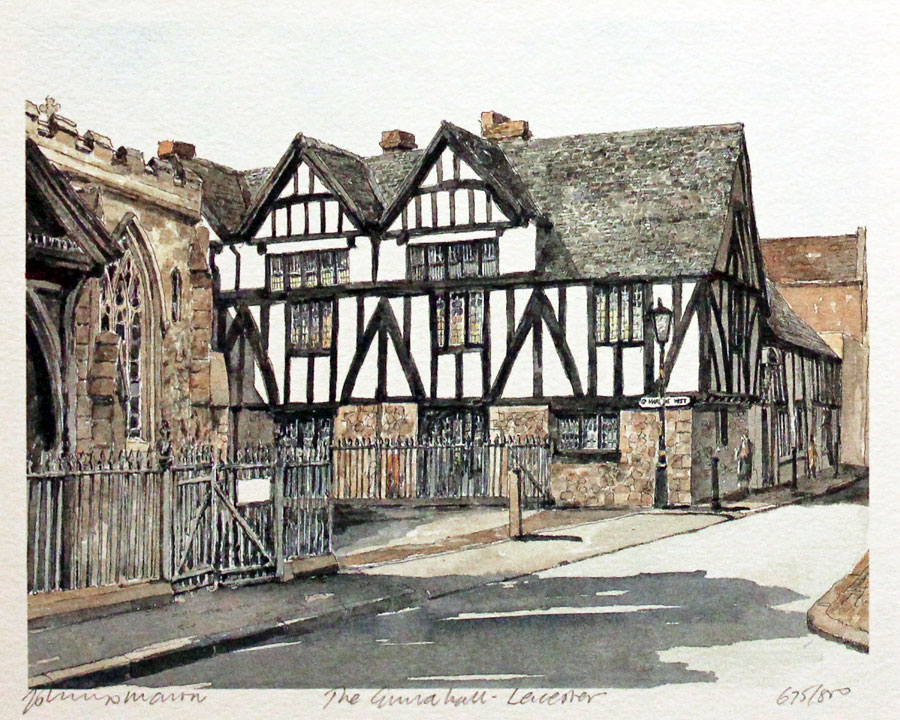 Guildhall Leicester by Philip Martin  Guildhall Leicester by Philip Martin