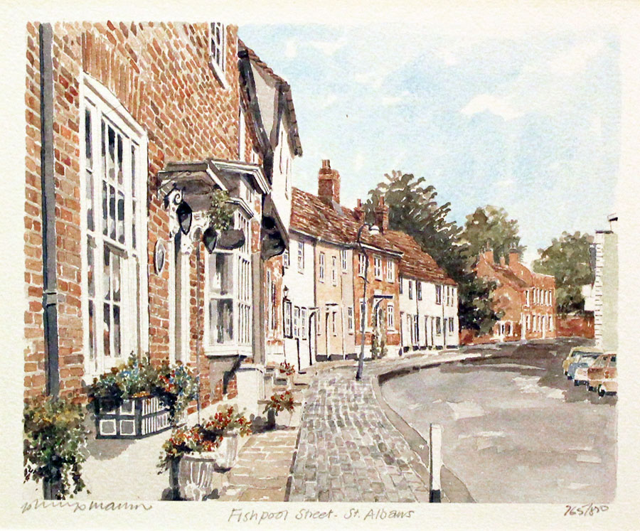 Fishpool Street St.Albans by Phillip Martin
