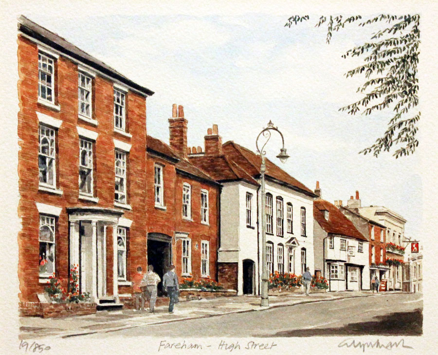 High Street Fareham by Glyn Martin