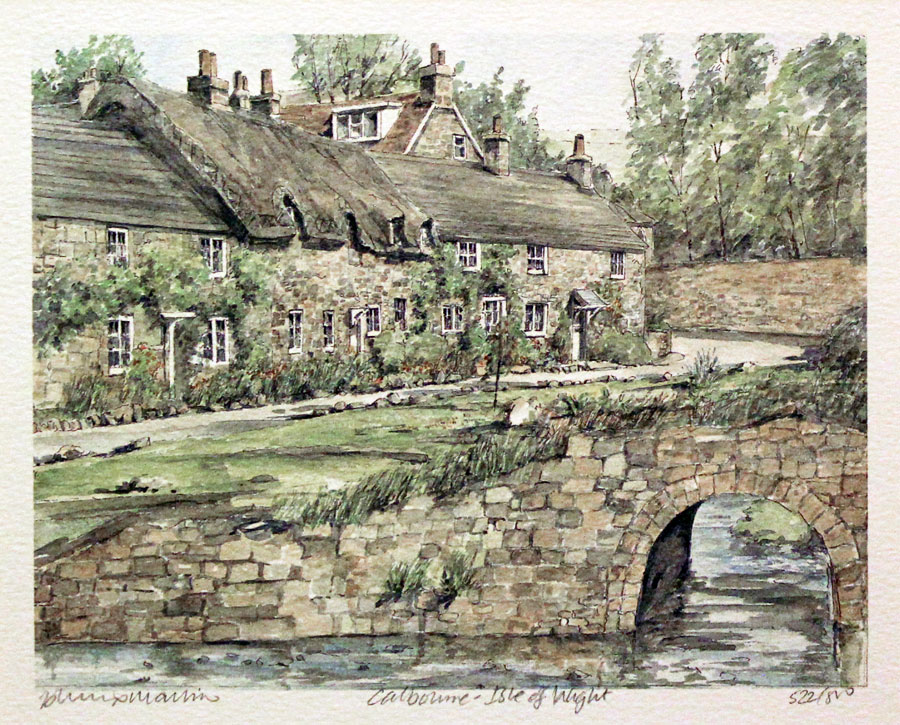 Calbourne Isle of Wight by Glyn Martin