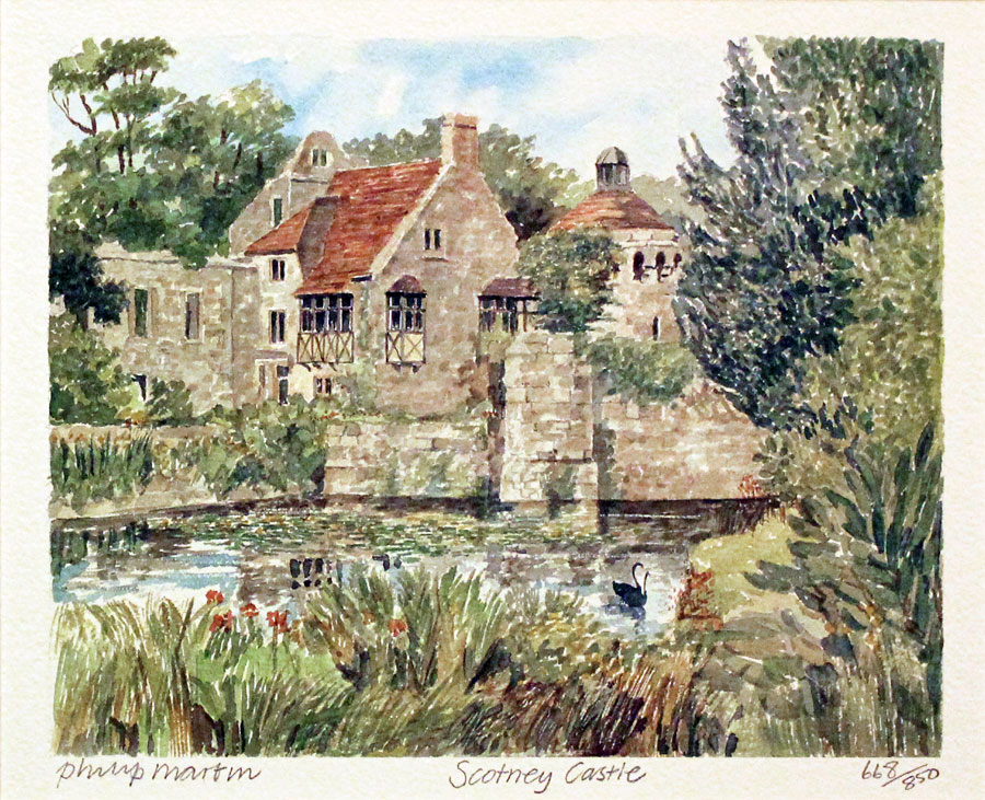 Scotney Castle by Phillip Martin