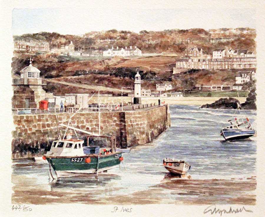 St. Ives Cornwall by Glyn Martin  St. Ives Cornwall by Glyn Martin