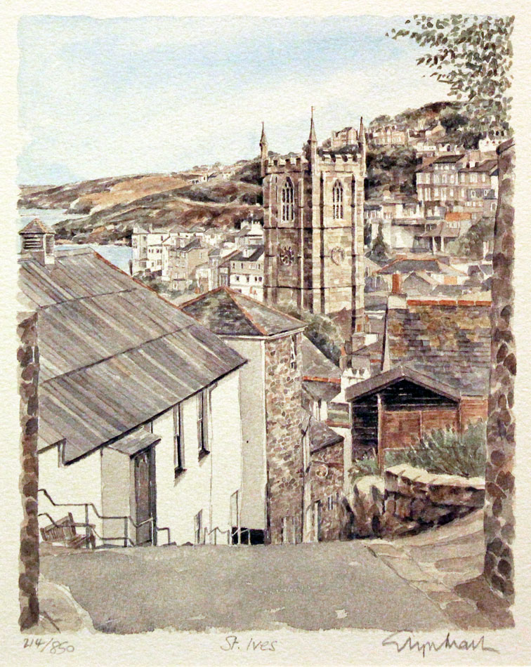 St. Ives Cornwall by Glyn Martin  St. Ives Cornwall by Glyn Martin