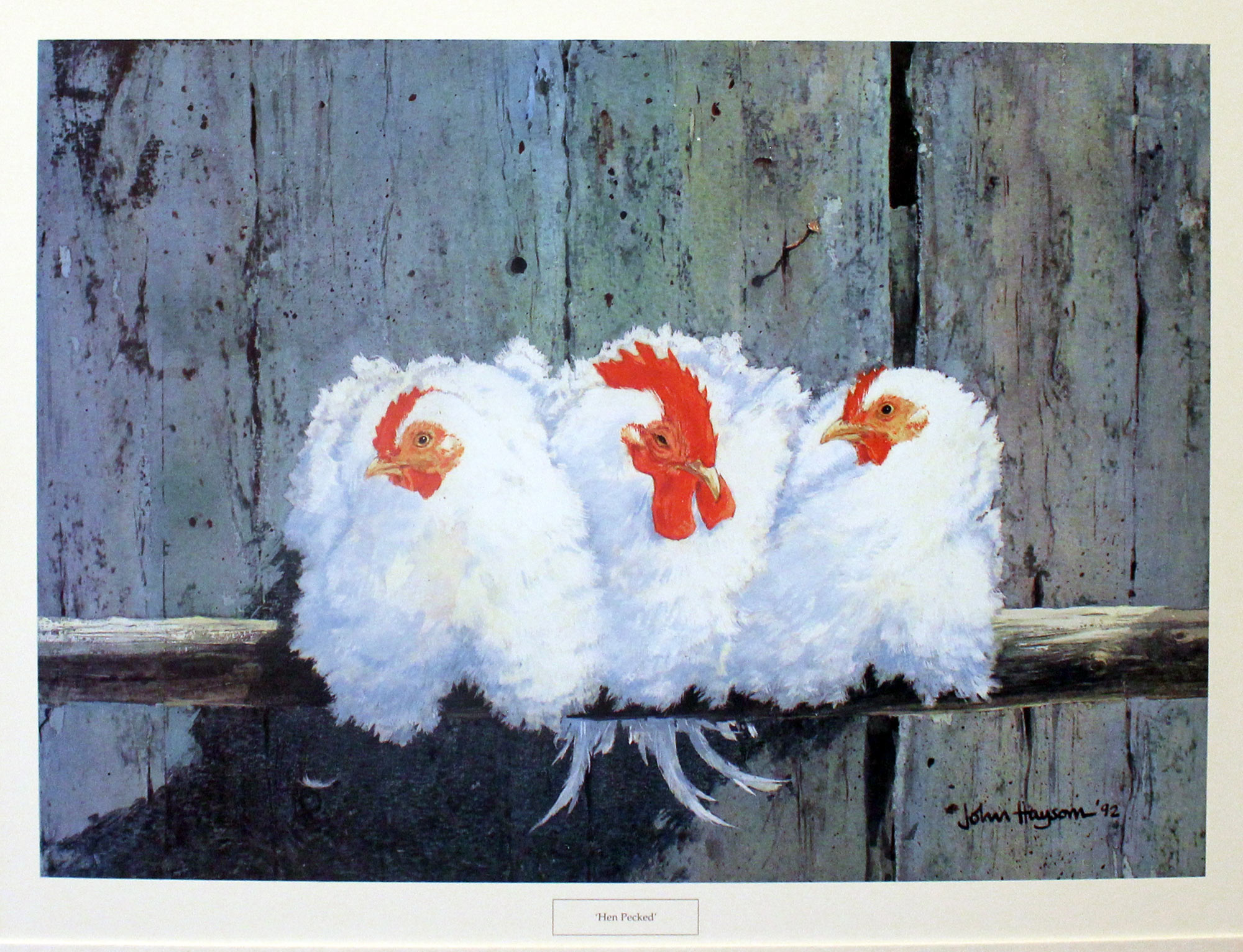Hen Pecked by John Haysom  Hen Pecked by John Haysom