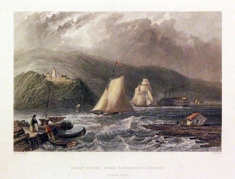 Lighthouse Caldwell's Landing Hudson River