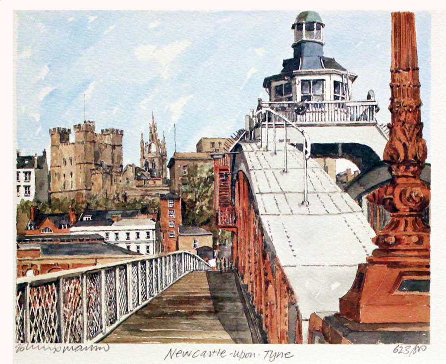 Newcastle upon Tyne Bridge Philip Martin Portraits of Britain  Newcastle upon Tyne Bridge Philip Martin Portraits of Britain