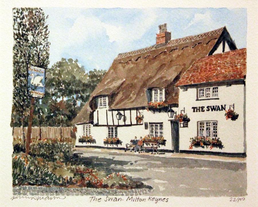 The Swan, Milton Keynes. Portraits of Britain  The Swan, Milton Keynes. Portraits of Britain