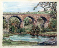 Monsal Dale Derbsyhire by Philip Martin