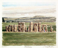 Stonehenge Wiltshire by Glyn Martin Portraits of Britain