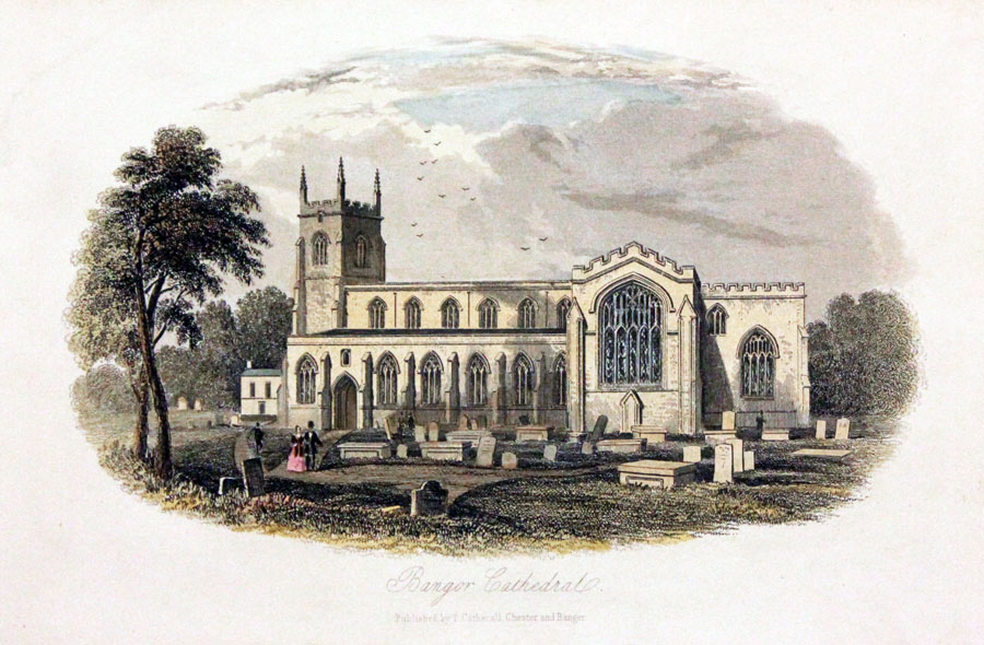 Bangor Cathedral, Caernarvosnhire  Bangor Cathedral, Caernarvosnhire