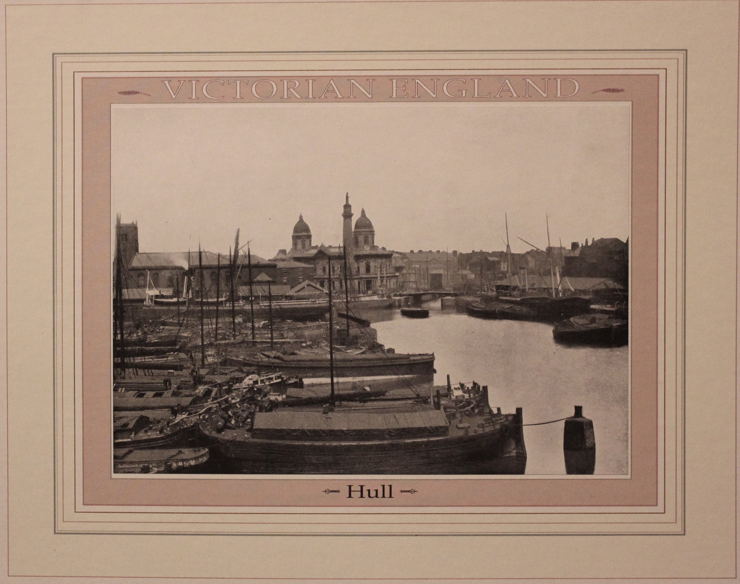 Hull Yorkshire in 1896 - Old print of a photograph