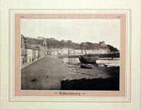 Tobermory Scotland in 1896 - Old print of a photograph