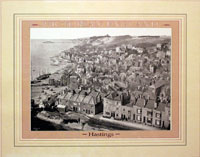 Hastings in 1896 - Old print of a photograph