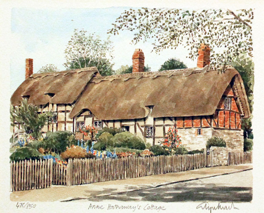 Anne Hathaway's Cottage by Glyn Martin  Anne Hathaway's Cottage by Glyn Martin