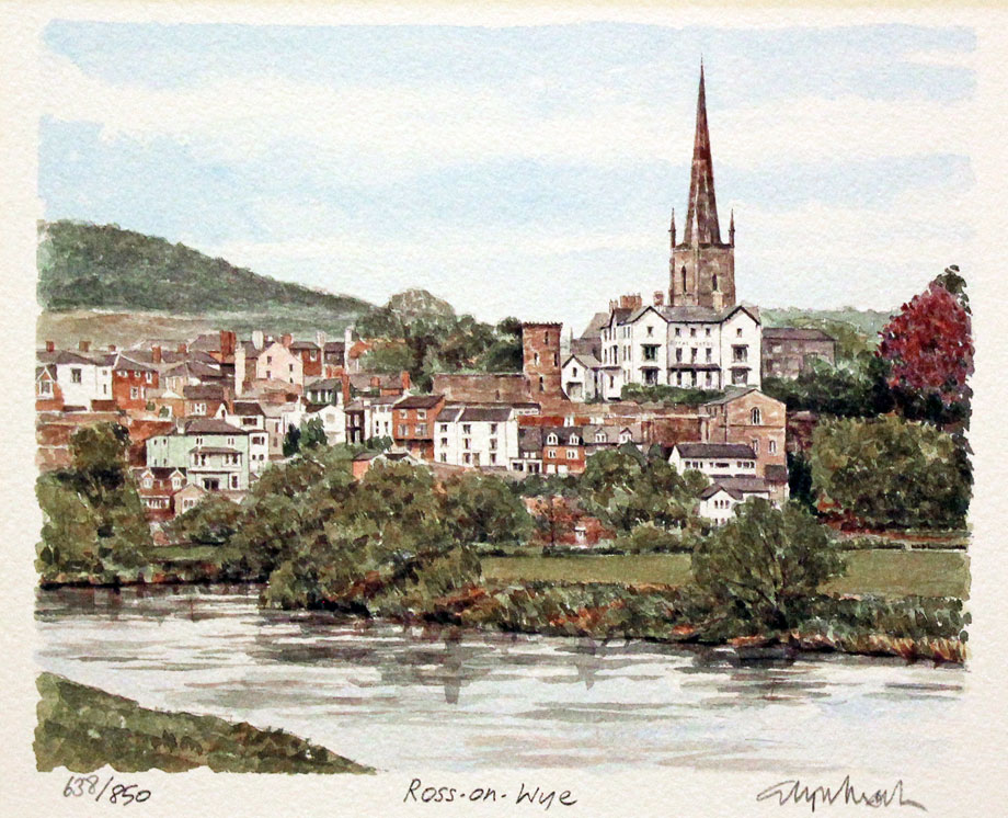 Ross-on-Wye Herefordshire by Glyn Martin
