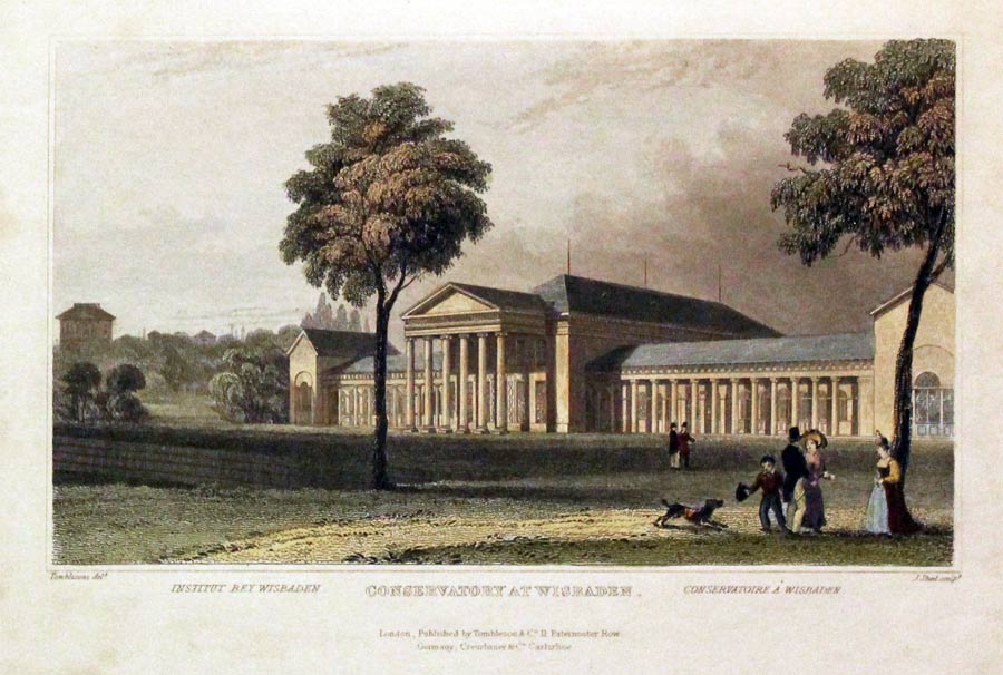 Conservatory at Wisbaden Rhine  Conservatory at Wisbaden Rhine