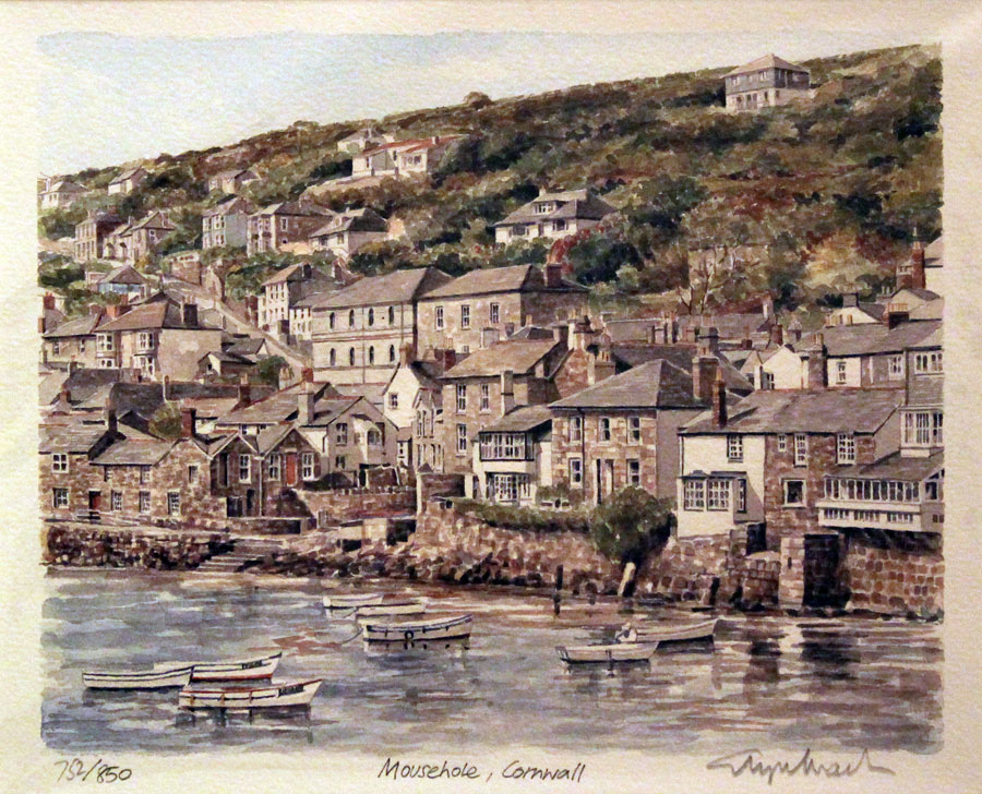 Mousehole Cornwall by Glyn Martin  Mousehole Cornwall by Glyn Martin