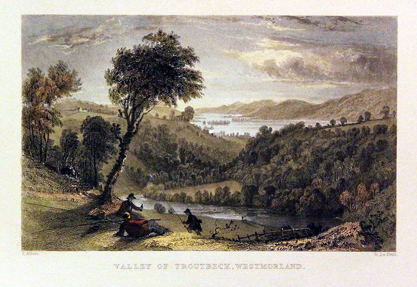  Valley of Troutbeck Westmorland 
