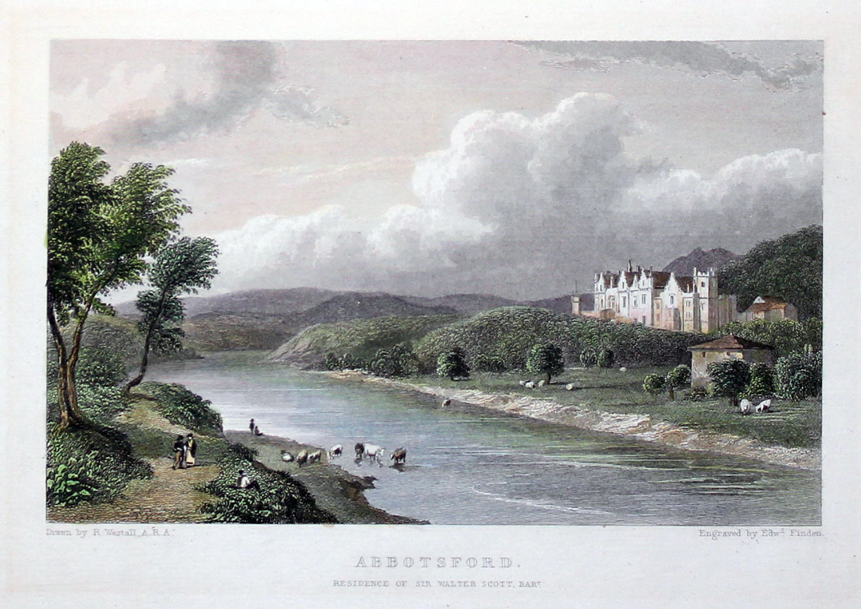 Abbotsford home of Sir Walter Scott