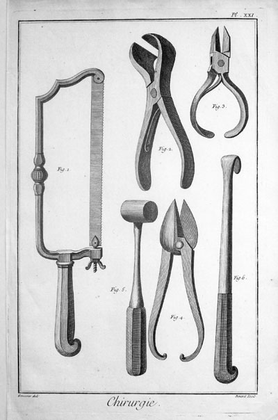 Surgical Instrumensts by Denis Diderot