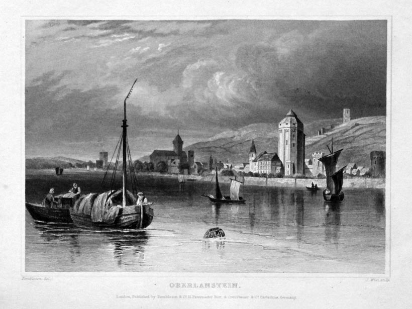 Oberlanstein River Rhine  Oberlanstein River Rhine