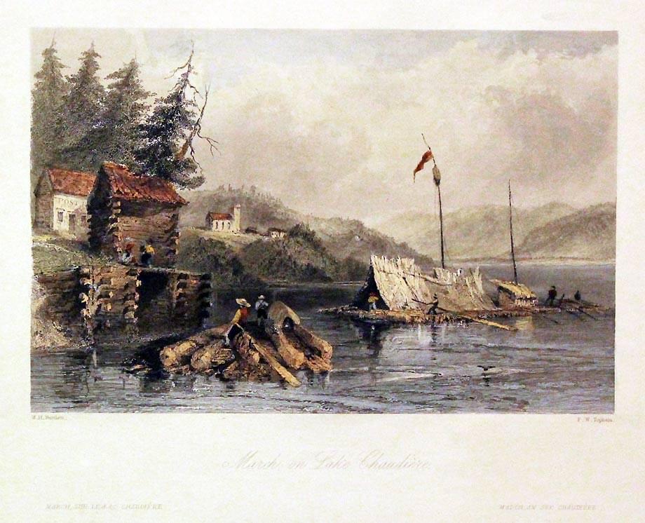 March on Lake Chaudiere Canada