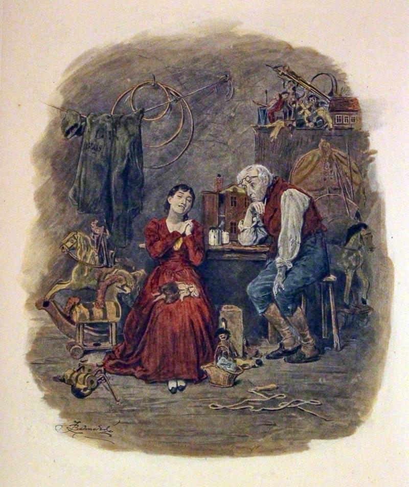 Calem Plummer and his blind daughter