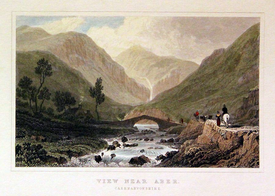 View near Aber Caernarvonshireby Henry Gastineau  View near Aber Caernarvonshireby Henry Gastineau