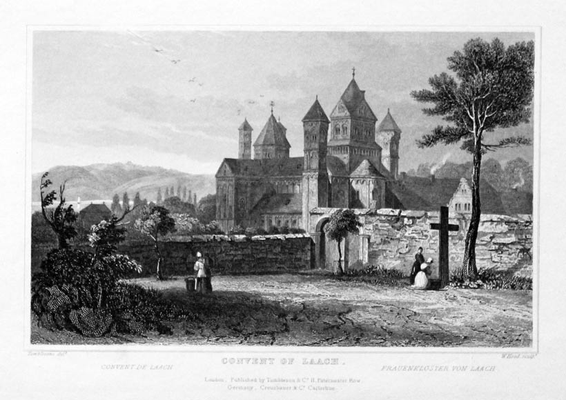 Convent of Laach Rhine  Convent of Laach Rhine