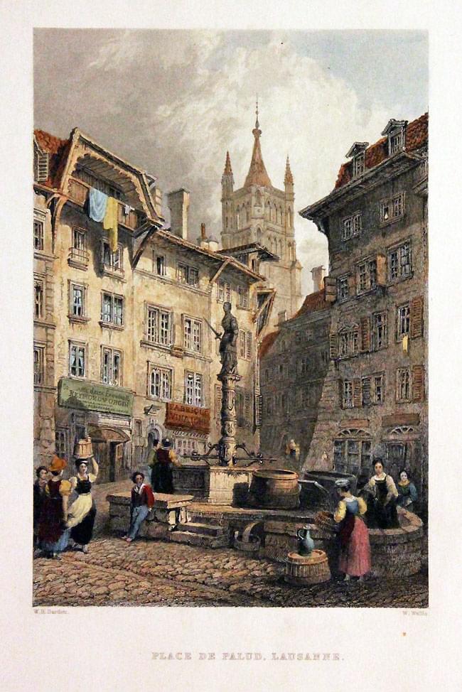 Place de Palud Lausanne  Place de Palud Lausanne