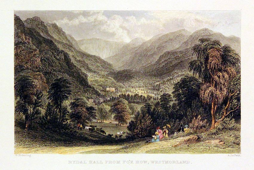  Rydal Hall from the How, Westmorland
 