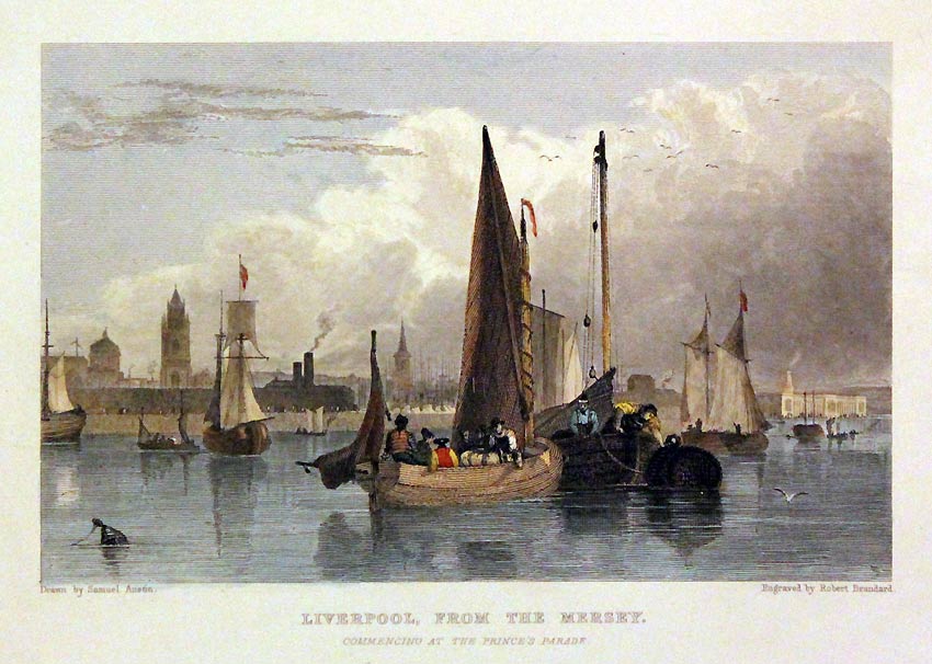 Liverpool from the Mersey