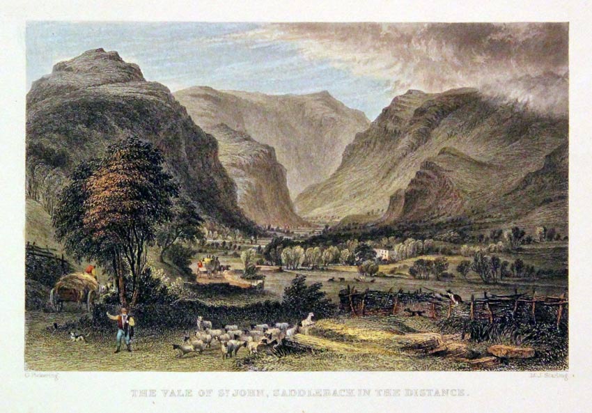 Vale of St. John and Saddleback Cumbria  Vale of St. John and Saddleback Cumbria