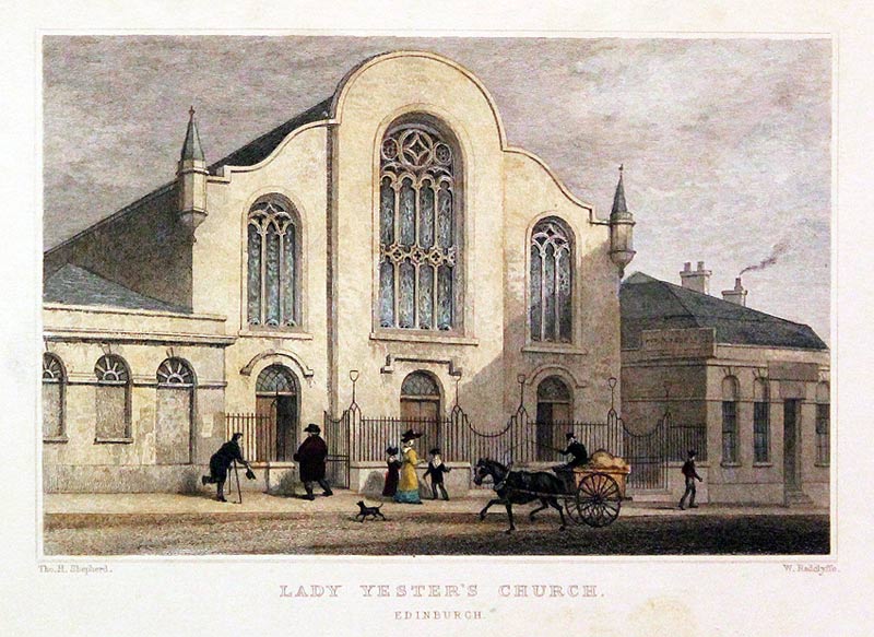 Lady Yester's Church, Edinburgh by Thomas Shepherd
