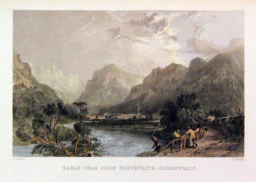 Eagle Crag Cumbria  Eagle Crag Cumbria