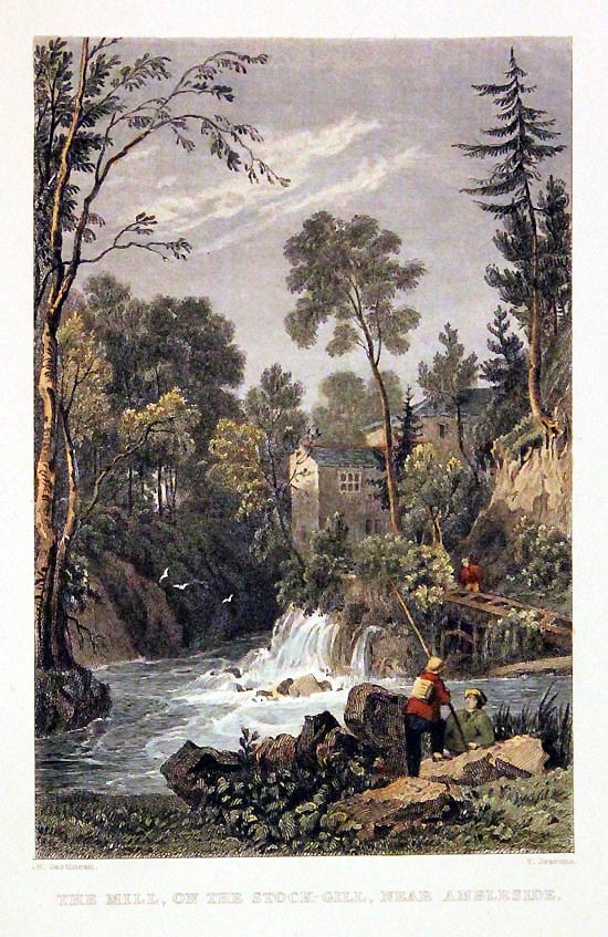 Mill Stock-Gill Cumbria  Mill Stock-Gill Cumbria