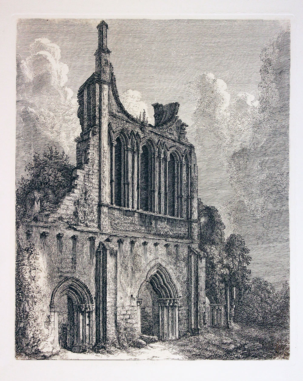 Byland Abbey George Cuitt  Byland Abbey George Cuitt