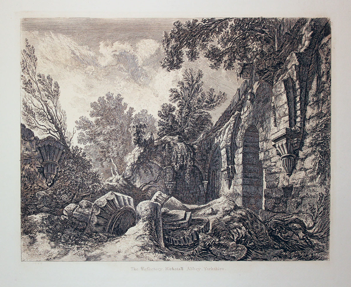 Refectory at Rivaulx Abbey George Cuitt  Refectory at Rivaulx Abbey George Cuitt