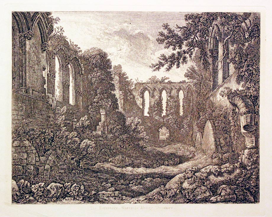 Refectory at Rivaulx Abbey George Cuitt  Refectory at Rivaulx Abbey George Cuitt